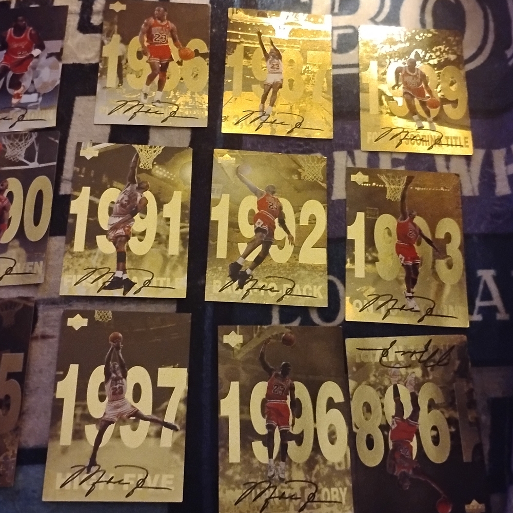 Gold Basketball Trading Cards